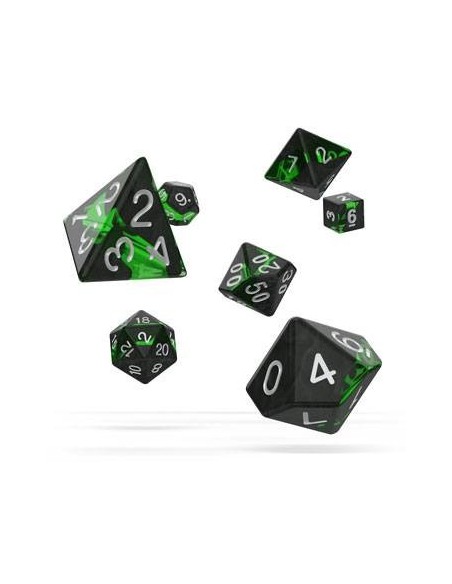 OAKIE DOAKIE DICE RPG SET ENCLAVE EMERAL