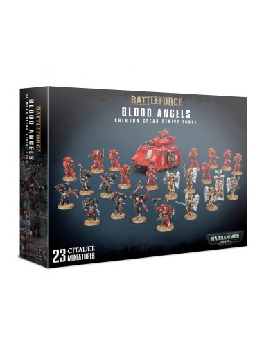 BATTLEFORCE BLOOD ANGELS CRIMSON SPEAR STRIKE FORCE