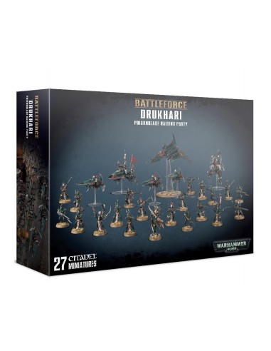 BATTLEFORCE DRUKHARI POISONBLADE RAIDING PARTY