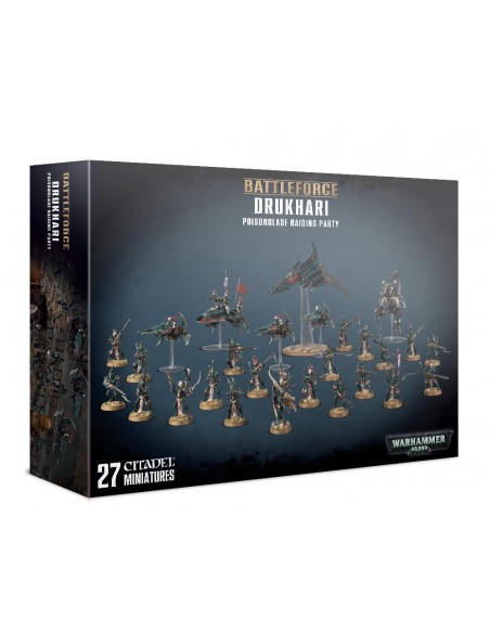 BATTLEFORCE DRUKHARI POISONBLADE RAIDING PARTY