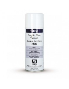 BARNIZ AEROSOL MATE